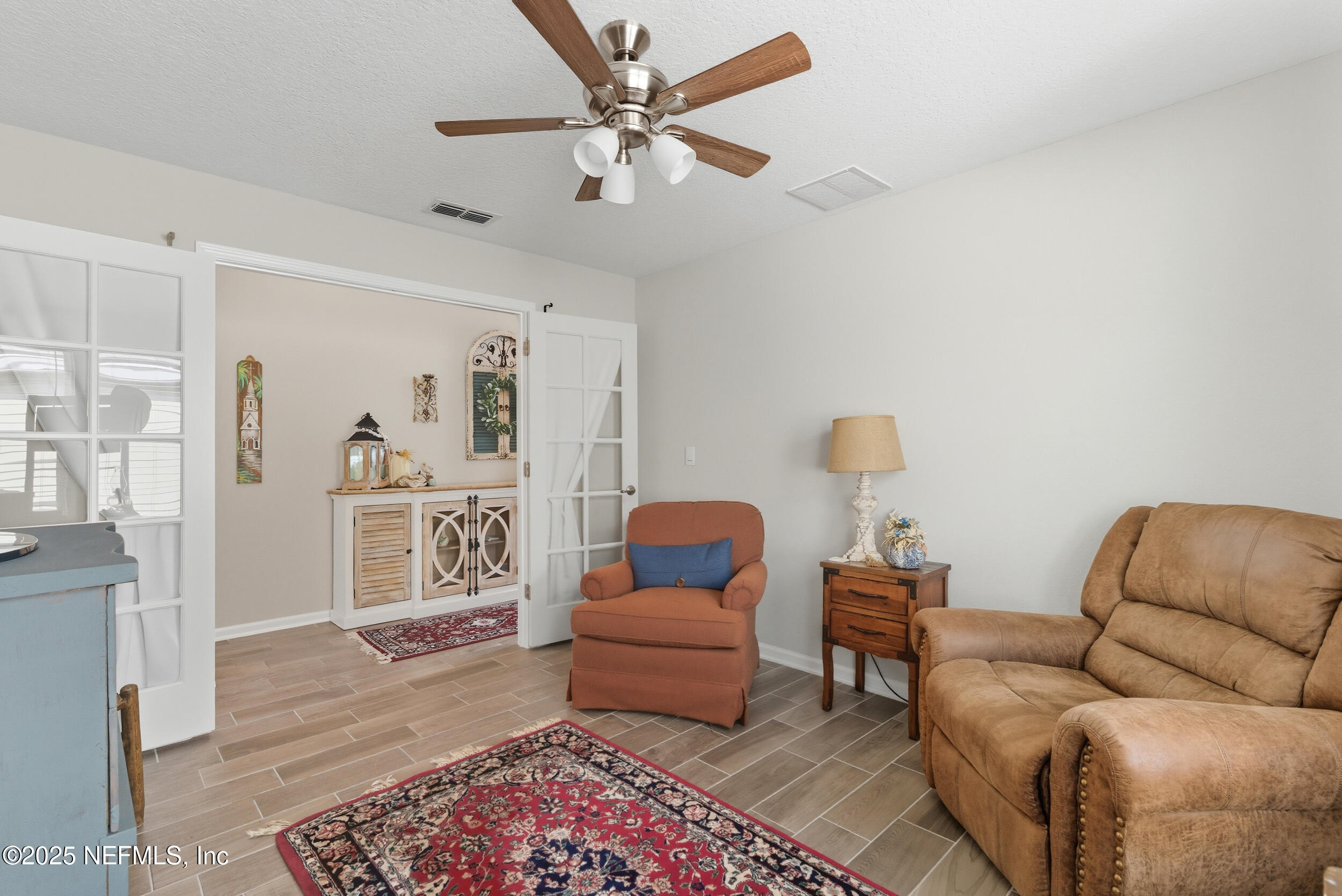 43 Cardinal Branch Ln Street St. Augustine, FL 32095 - Photo 7 of 50 THIRD BEDROOM -GLASS DOORS