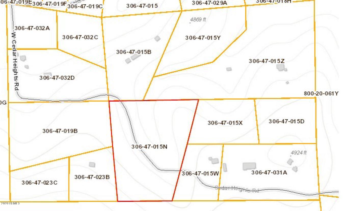 4249 West Cedar Heights Road Prescott, AZ 86305 - Photo 2 of 9 map close up