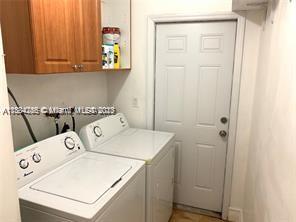 430 East 29th Street, Unit FRONT Hialeah, FL 33013 - Photo 17 of 17 a utility room with dryer and washer