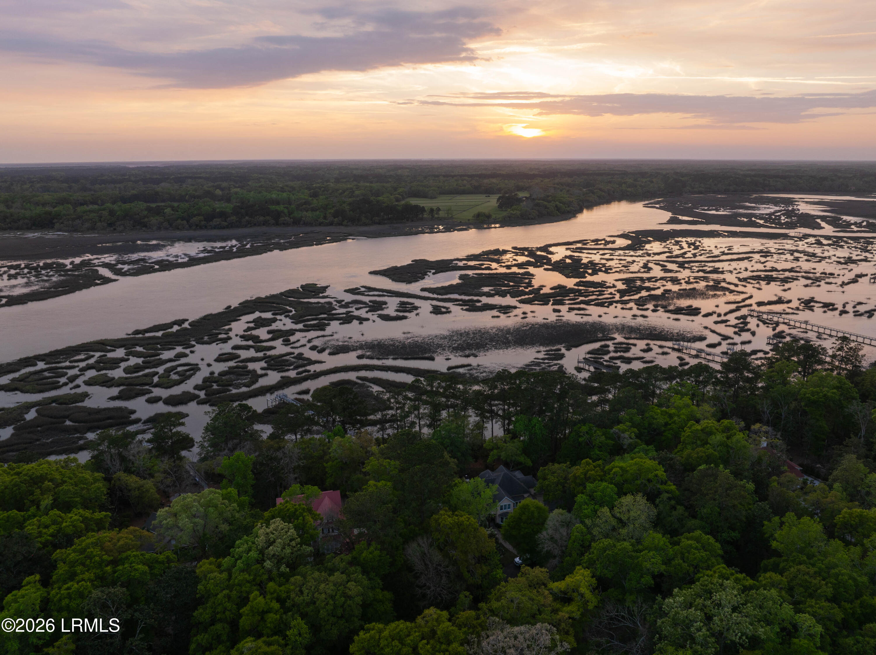 162 Bull Point Drive Seabrook, SC 29940 - Photo 12 of 50 162 Bull Point Sunset-12