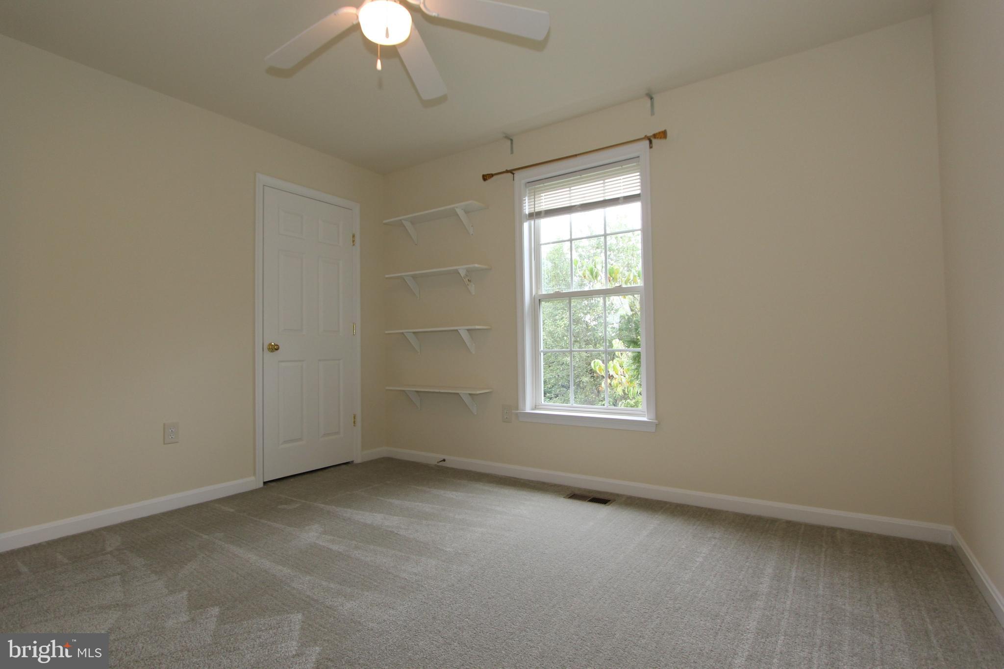 8301 Glen Heather Drive Frederick, MD 21702 - Photo 35 of 72 Bedroom 3, with ceiling fan and new carpet
