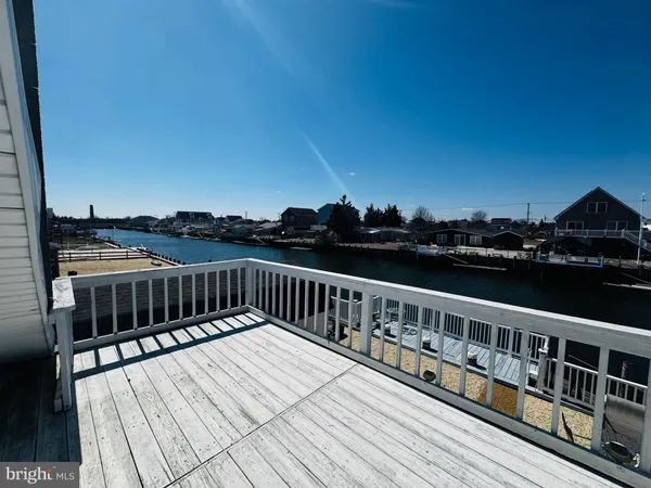 a view of balcony with city view