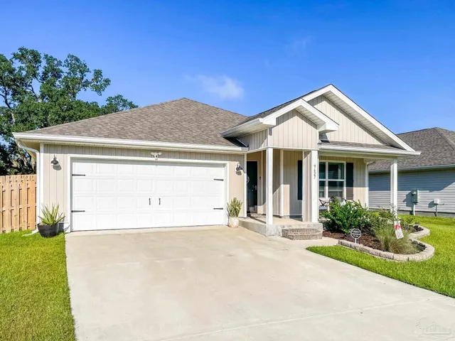 a front view of a house with porch