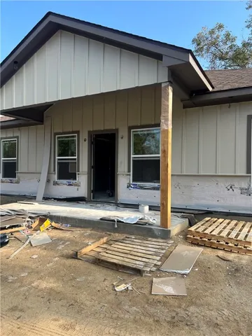 a house with a outdoor space