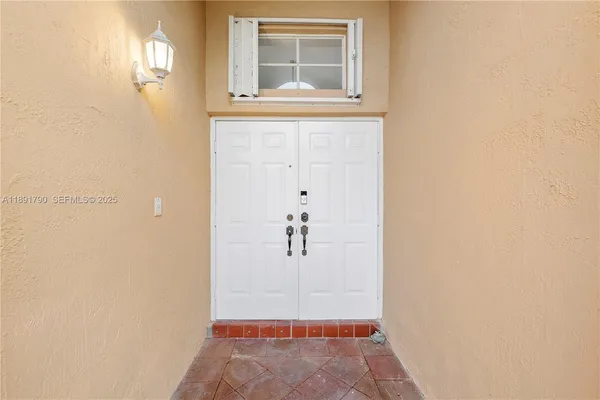 a view of walk in closet with window