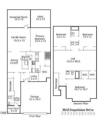 $630,000 | 2645 Impulsion Drive, New Hill, NC 27562