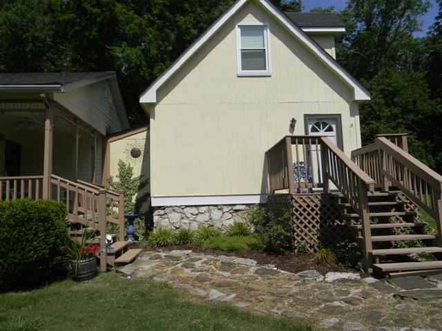 4349 Murfreesboro Road Franklin, TN 37067 - Photo 20 of 20 This is a view of the porch at the front of the site built structure and the porch leading to the manufactured home.