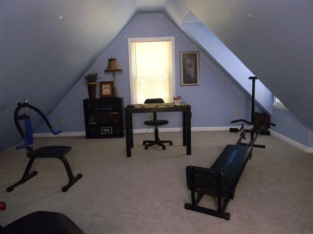 4349 Murfreesboro Road Franklin, TN 37067 - Photo 10 of 20 Upstairs area over the downstairs living area in the site built part of the home. New carpet both up and downstairs in the site built home.