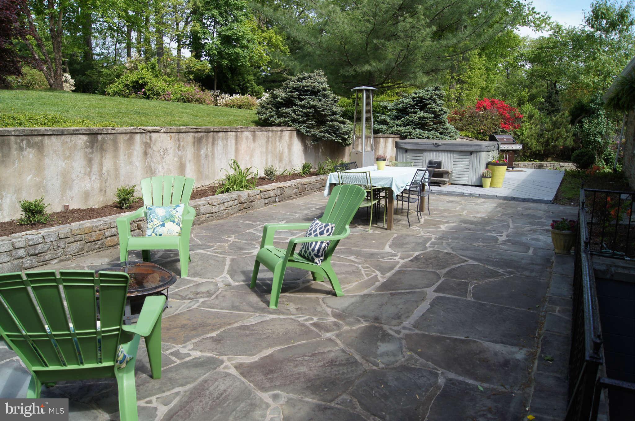1908 Pot Spring Road Lutherville-Timonium, MD 21093 - Photo 29 of 30 Stone patio with hot tub