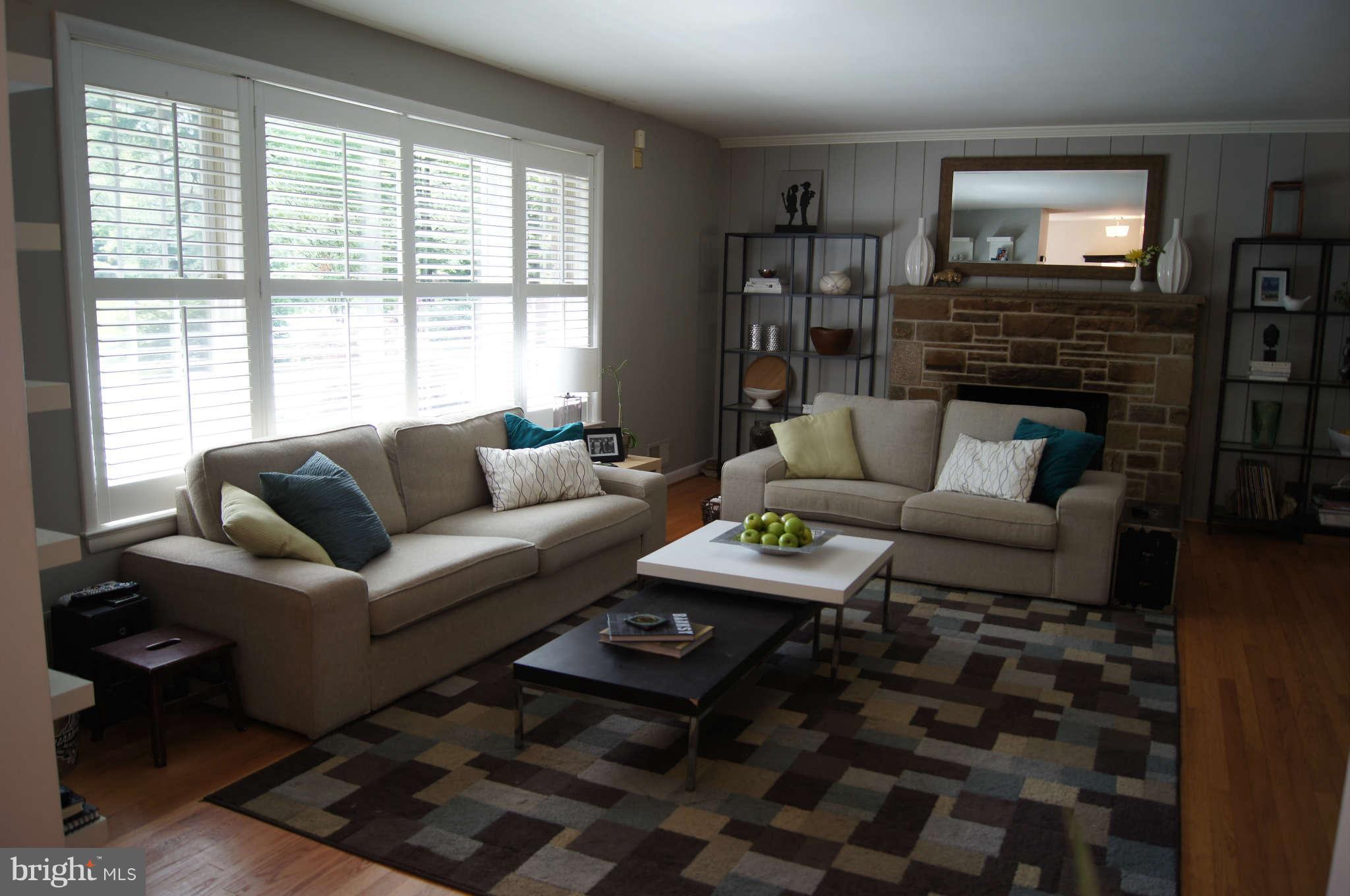1908 Pot Spring Road Lutherville-Timonium, MD 21093 - Photo 4 of 30 Gorgeous hardwood flooring, stone fp w gas insert