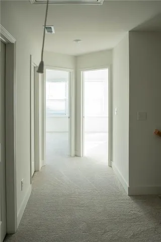 a view of empty room