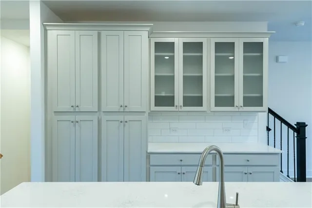 a bathroom with a sink