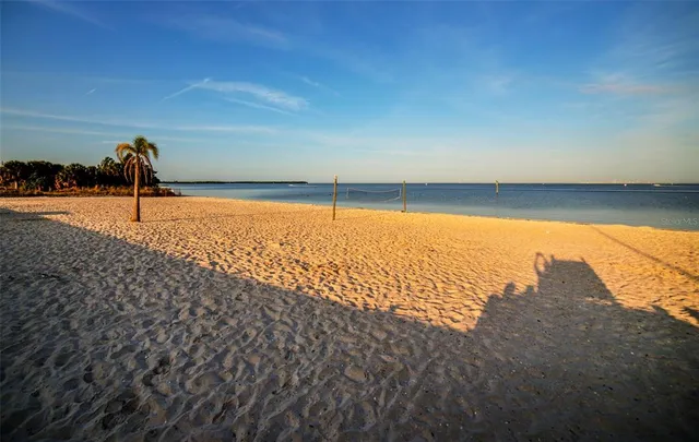 a view of beach and ocean