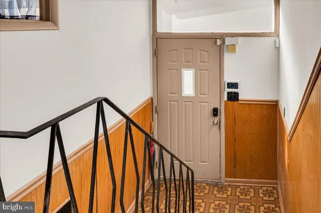 a view of front door