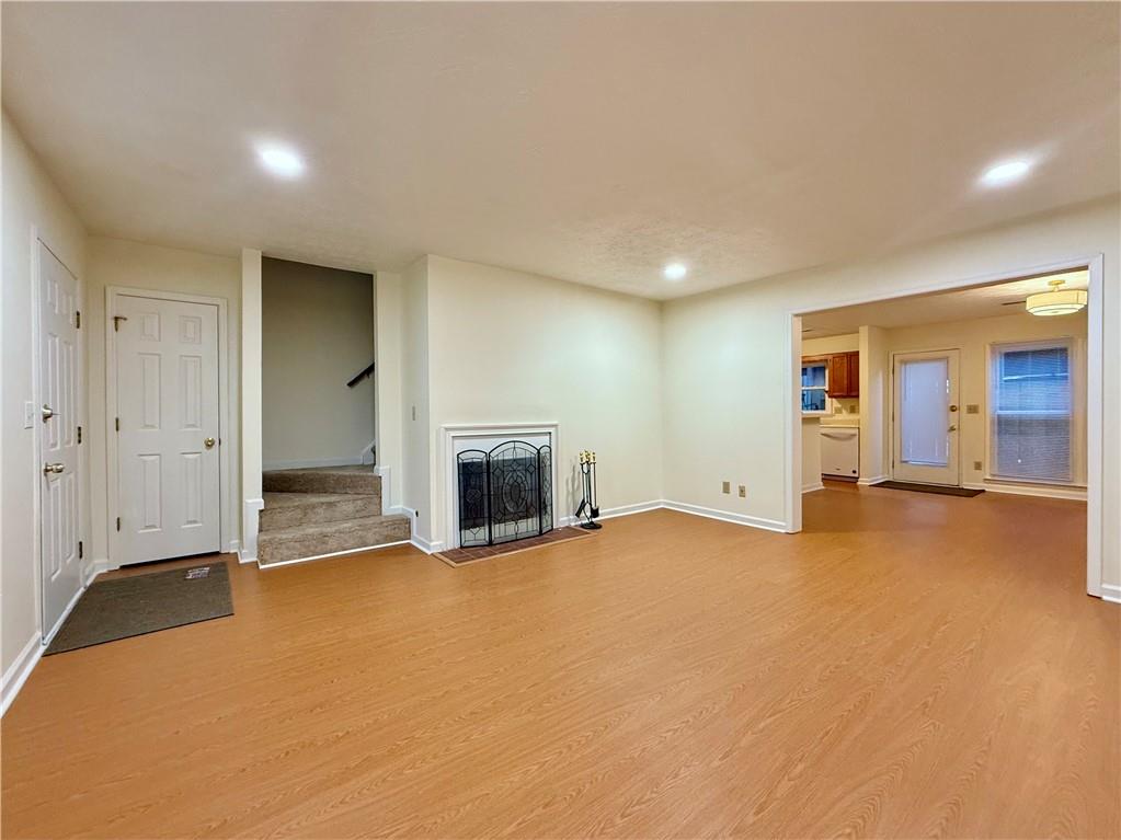 3533 Mulberry Way Duluth, GA 30096 - Photo 16 of 29 an empty room with fireplace