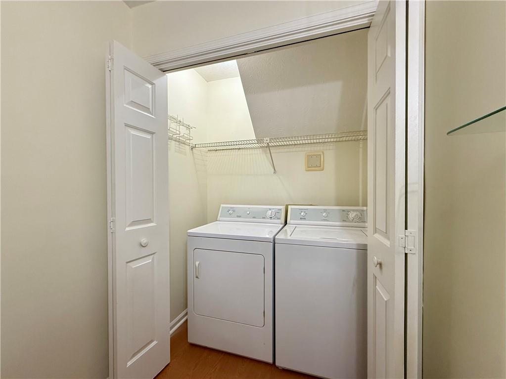 3533 Mulberry Way Duluth, GA 30096 - Photo 20 of 29 a utility room with dryer and washer
