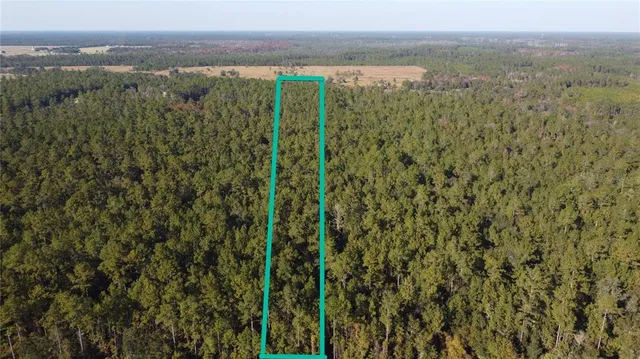 a view of a city with an outdoor space