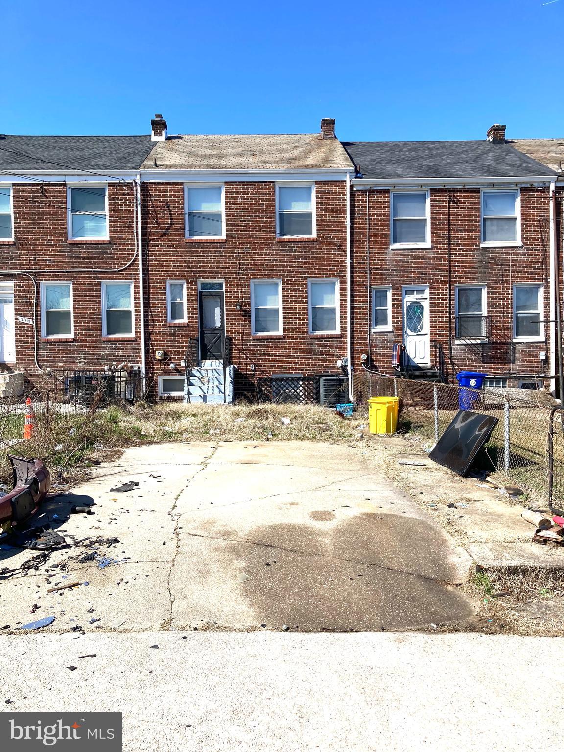 2917 Edison Highway Baltimore, MD 21213 - Photo 50 of 56 Back Exterior with Parking