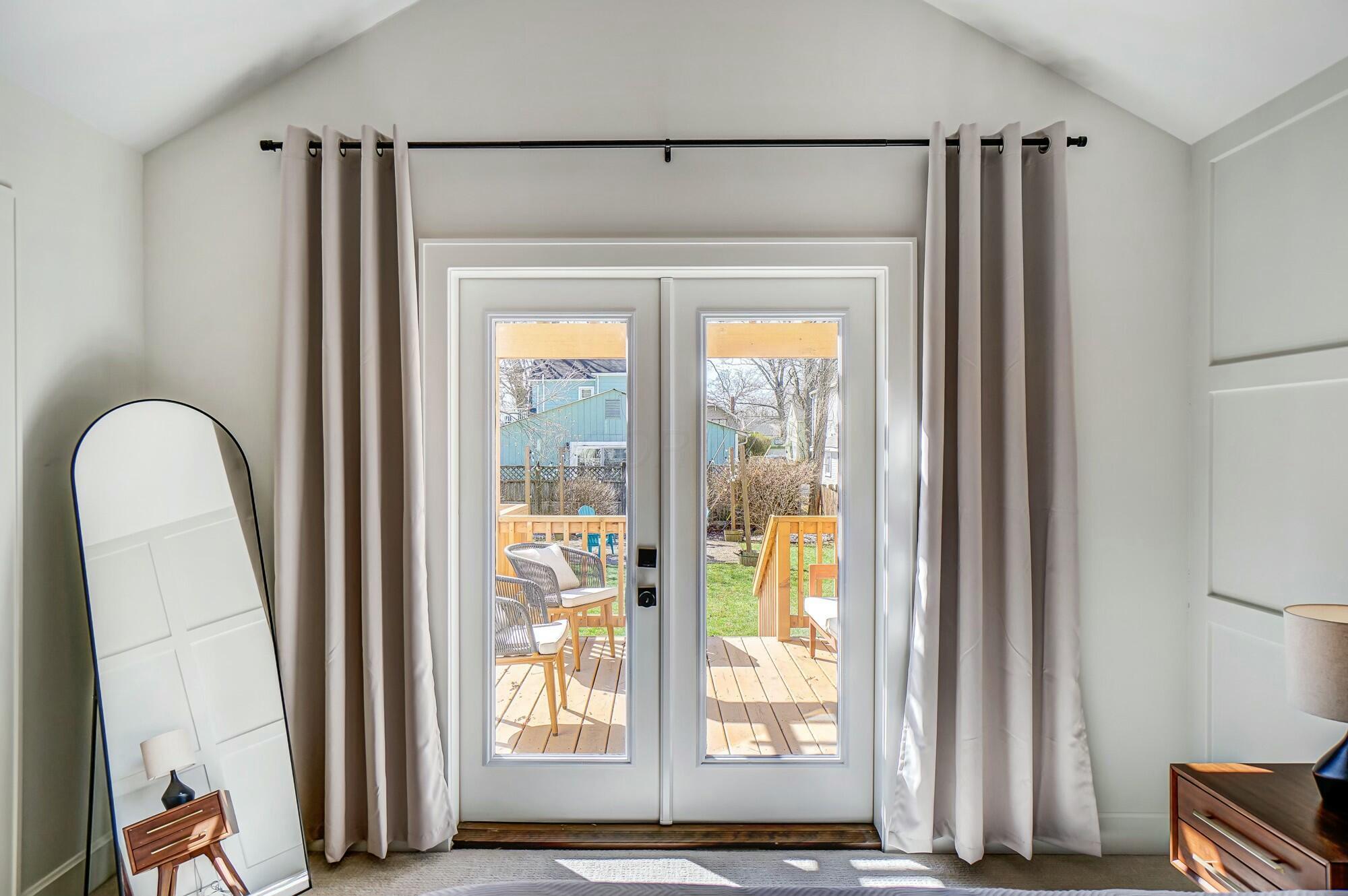 533 East Torrence Road Columbus, OH 43214 - Photo 24 of 64 ...French door to the newer deck...