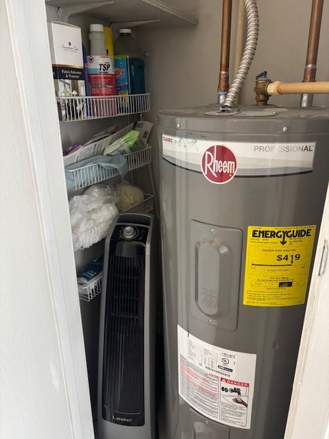 3938 Surfside Boulevard, Unit 2106 Corpus Christi, TX 78402 - Photo 13 of 21 a close view of utility room