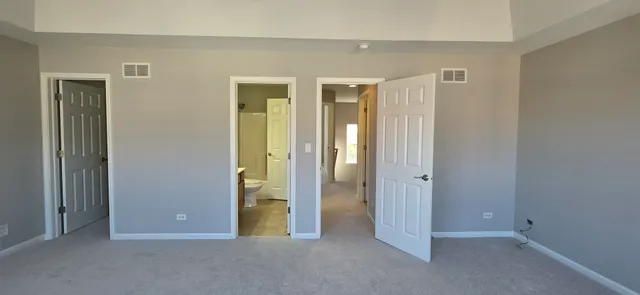 wooden view of an empty room