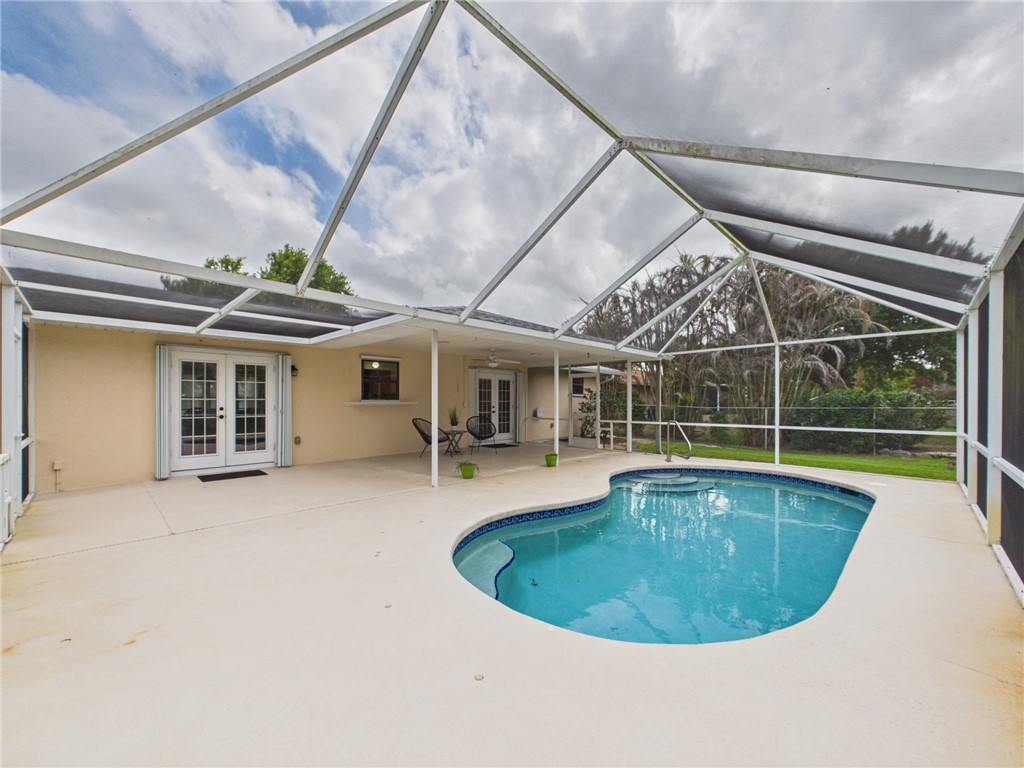 225 Midvale Terrace Sebastian, FL 32958 - Photo 23 of 25 a view of a house with swimming pool