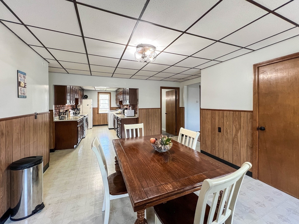 57 Vale Street Worcester, MA 01604 - Photo 20 of 42 a view of a dining room with furniture window and wooden floor