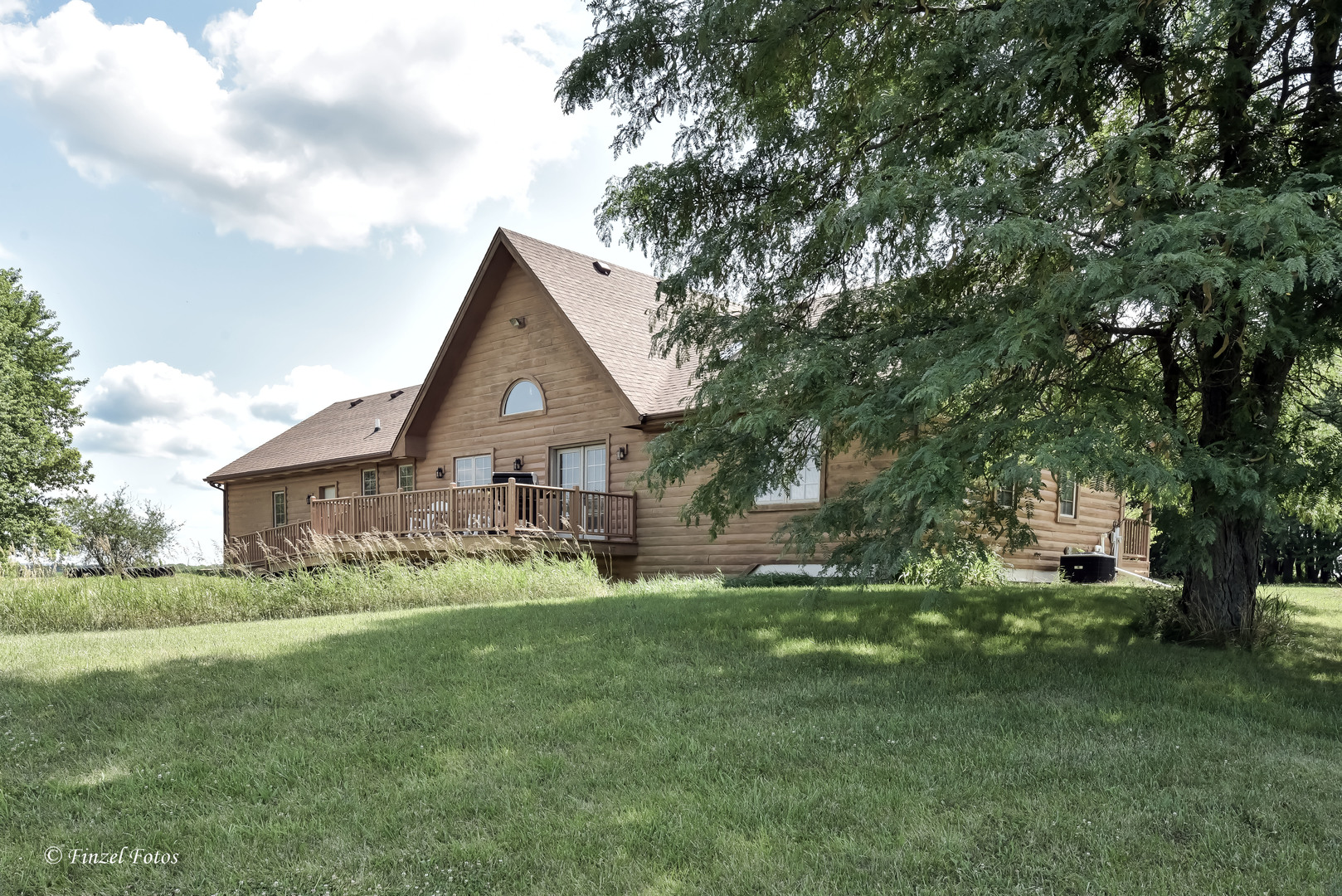 23504 Flat Iron Road Harvard, IL 60033 - Photo 26 of 27 a front view of house with yard and green space