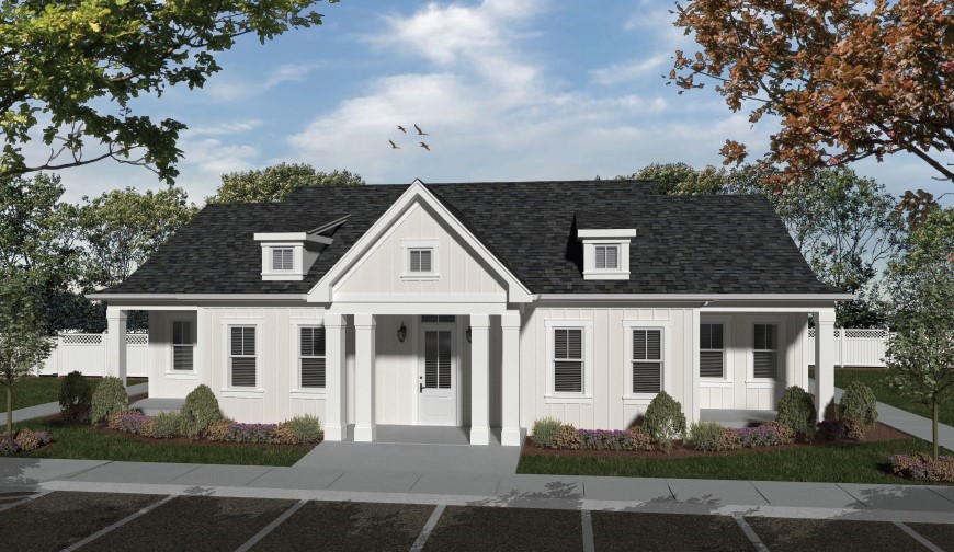 603 Erie Ridge Drive Henrietta, NY 14467 - Photo 4 of 5 Artist's rendering of Leasing Office, Community Ce