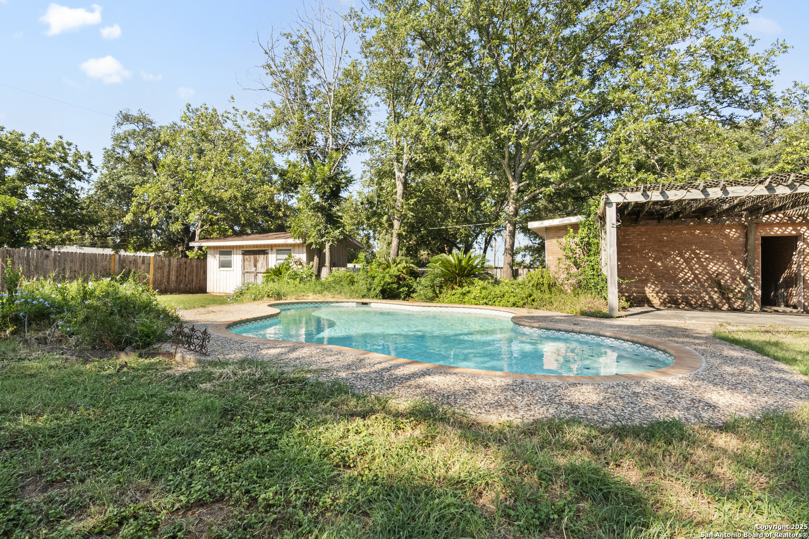 715 Studer Street Uvalde, TX 78801 - Photo 41 of 44 a view of a house with a yard