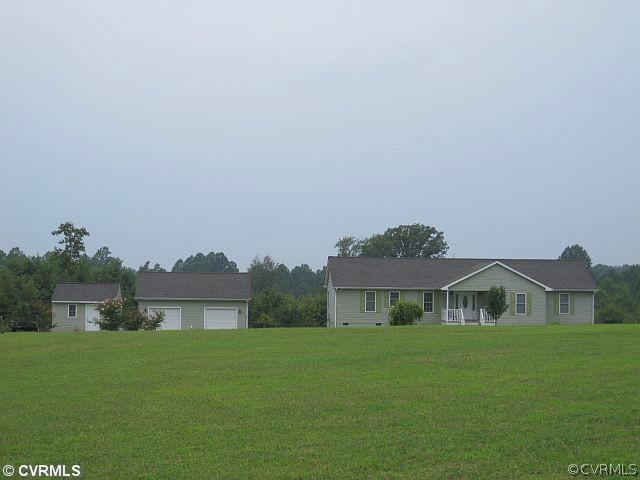 535 Levi Road Green Bay, VA 23942 - Photo 1 of 19 a front view of a house with a yard