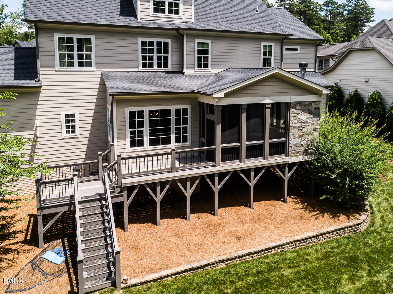 11405 Royal Amber Way Raleigh, NC 27614 - Photo 57 of 61 a front view of a house with a large window