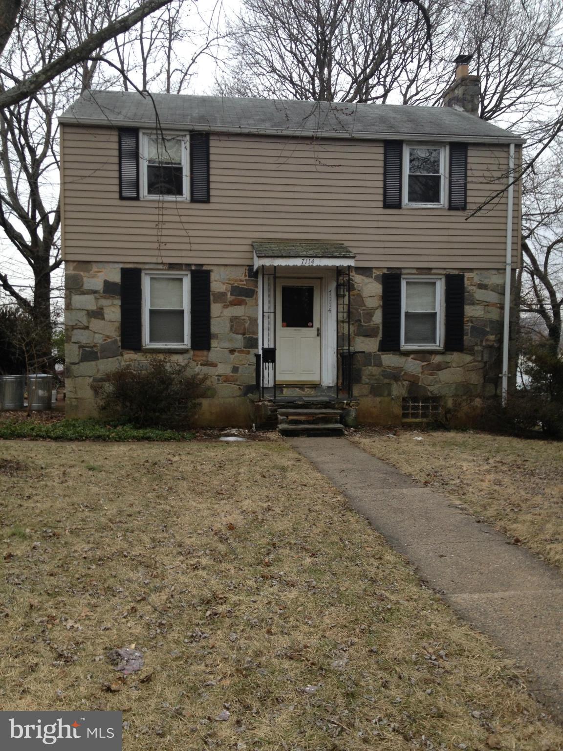7114 Deerfield Road Pikesville, MD 21208 - Photo 1 of 9 Exterior (Front)