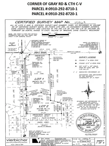$1,743,000 | Lot 1-2 Gray Road, Windsor, WI 53598