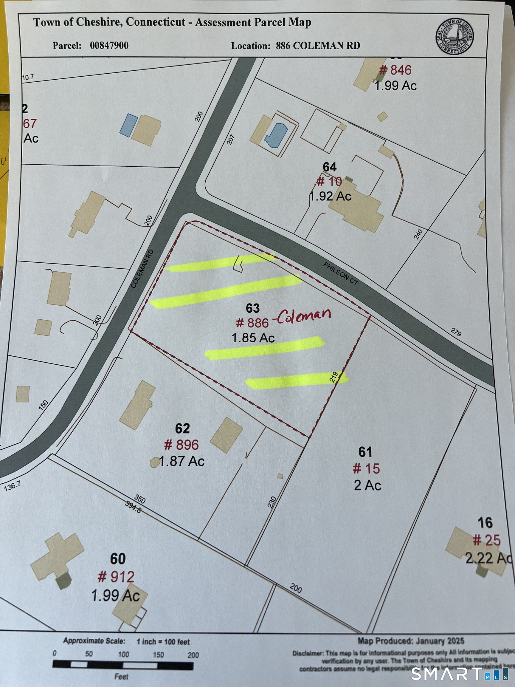 886 Coleman Road Cheshire, CT 06410 - Photo 2 of 2