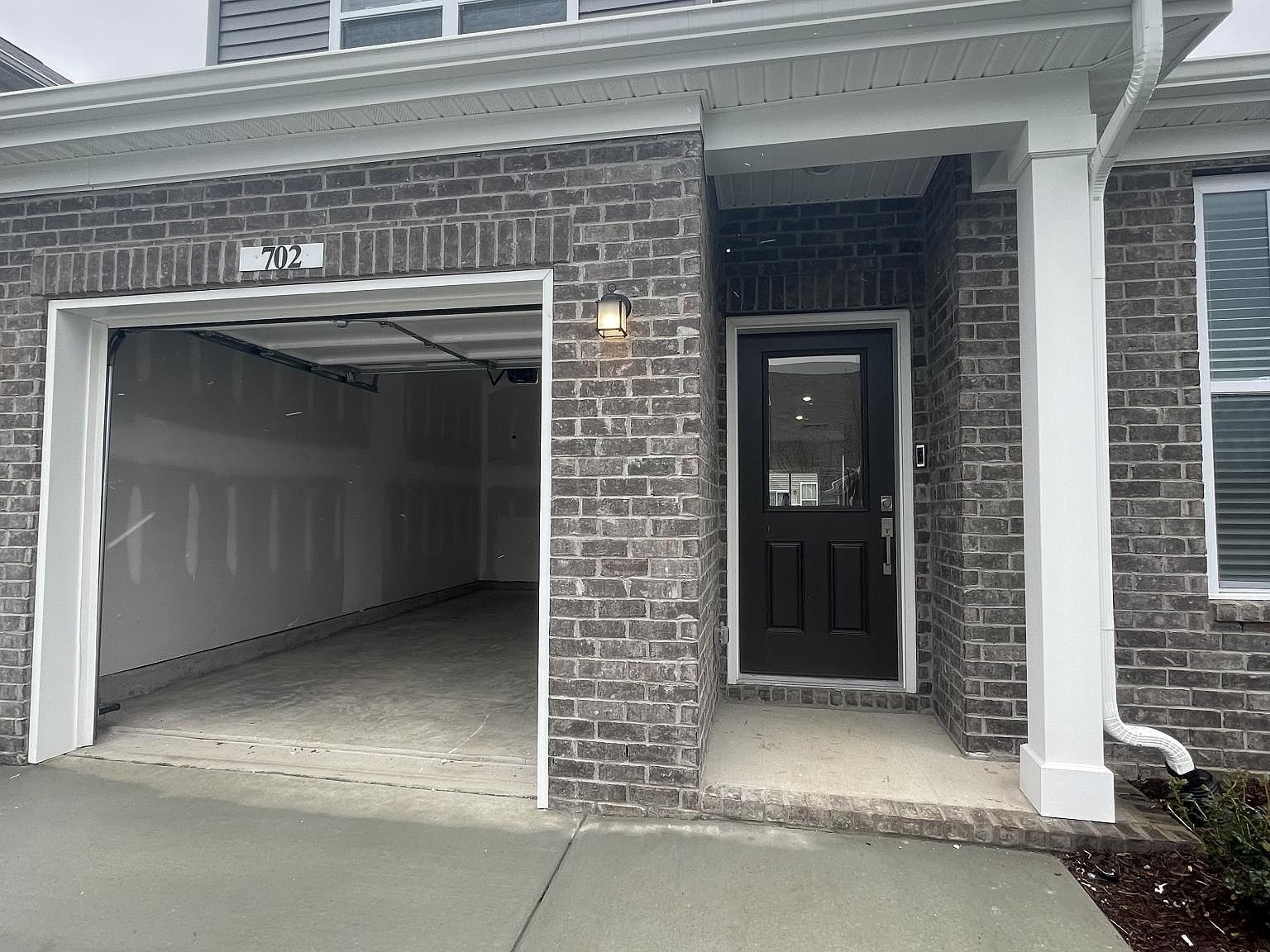 a view of front door of house
