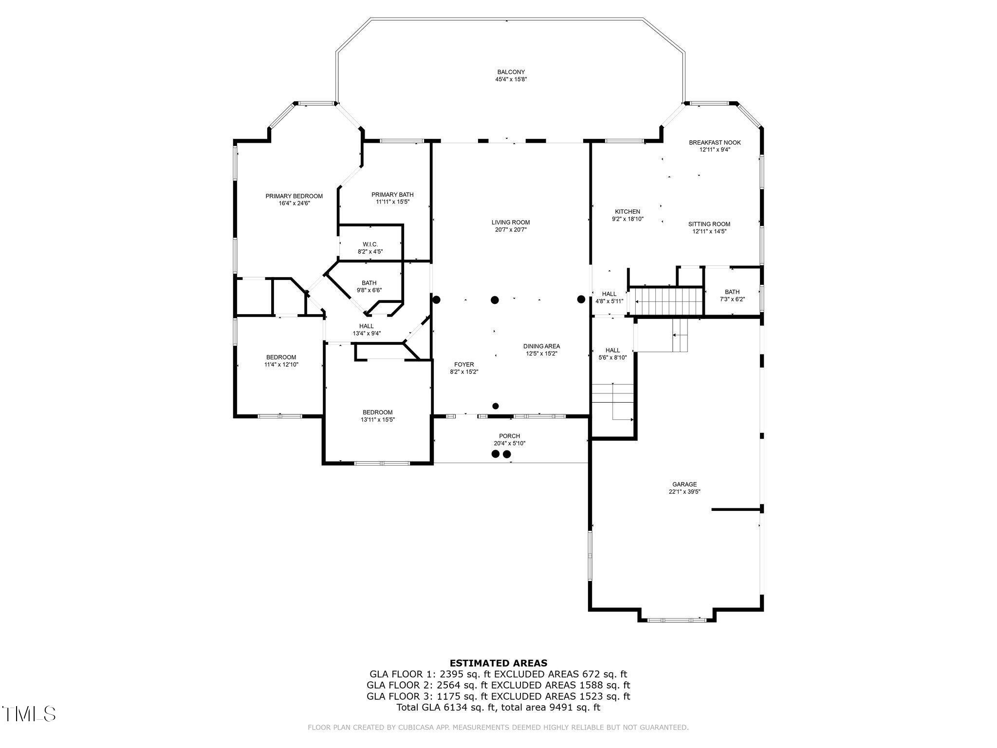 1174 Robertson Road Roxboro, NC 27574 - Photo 56 of 58 1174 MAIN FLOOR PLAN