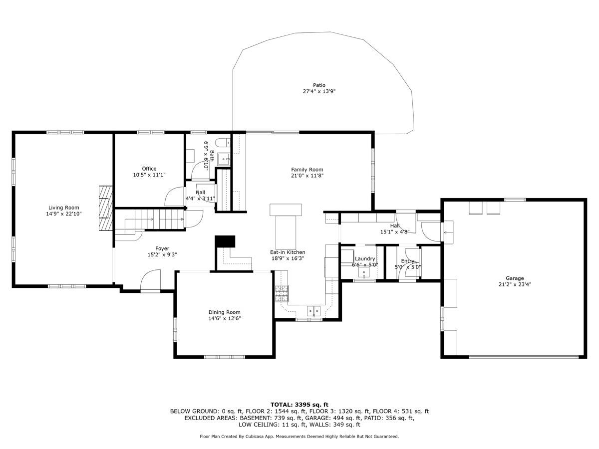 299 Vernon Avenue Glencoe, IL 60022 - Photo 40 of 42 a picture of a floor plan