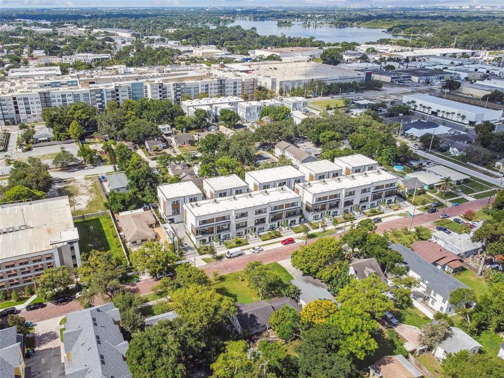 31 West Harding Street Orlando, FL 32806 - Photo 11 of 41 an aerial view of residential houses with outdoor space