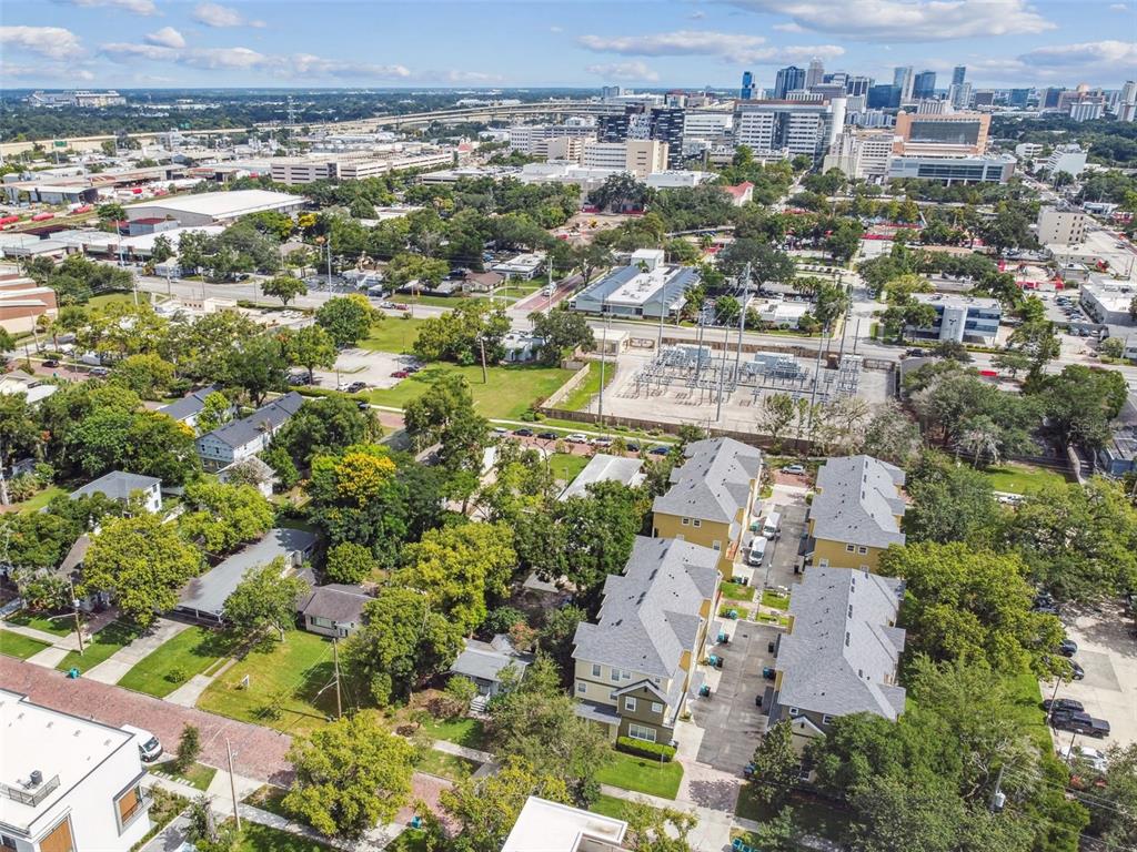 31 West Harding Street Orlando, FL 32806 - Photo 23 of 41 an aerial view of residential houses with outdoor space