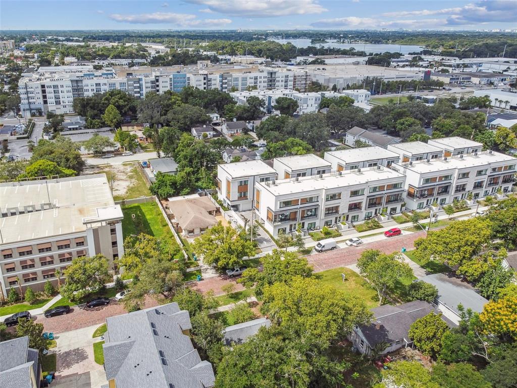 31 West Harding Street Orlando, FL 32806 - Photo 26 of 41 an aerial view of residential houses with yard