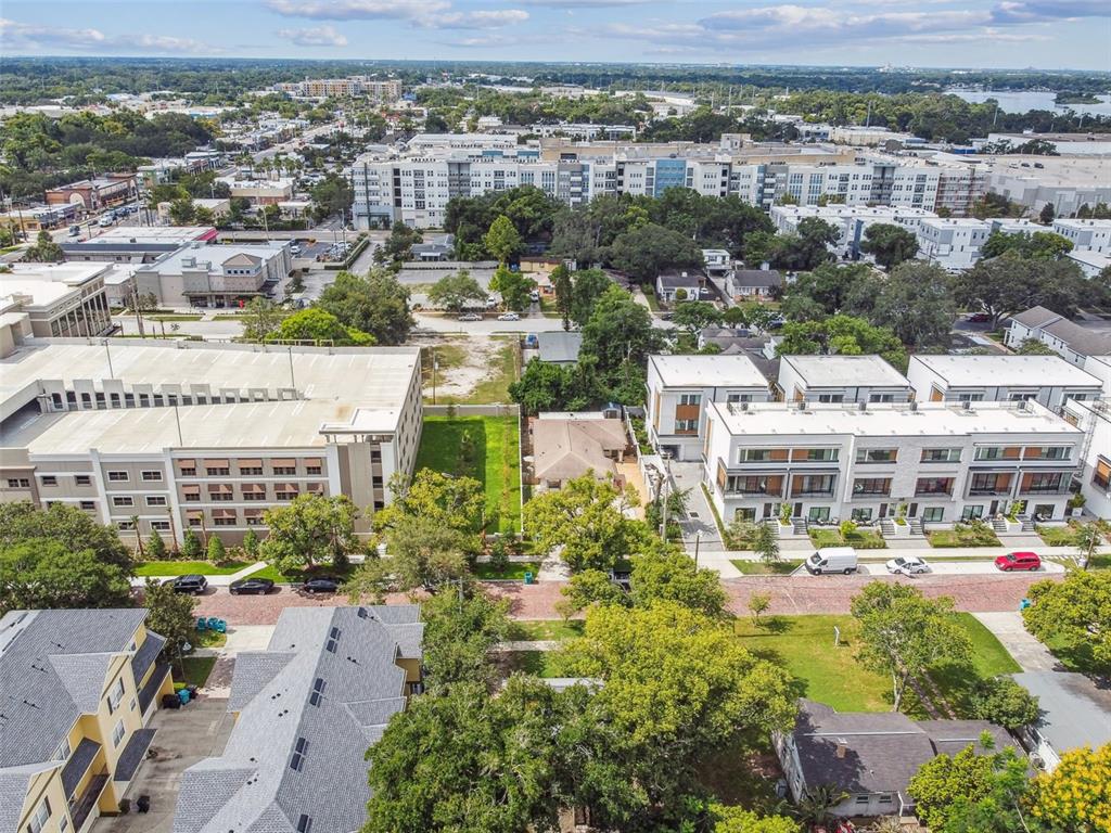 31 West Harding Street Orlando, FL 32806 - Photo 27 of 41 an aerial view of residential building and lake view