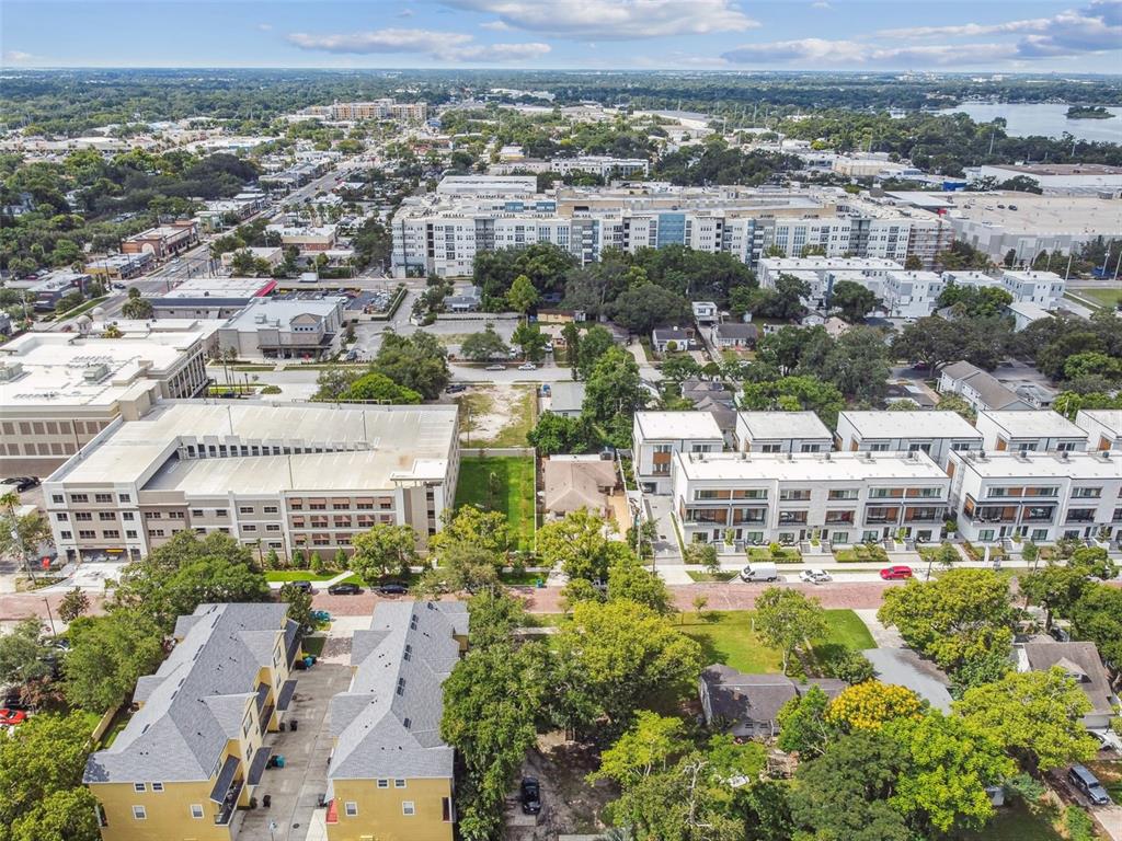 31 West Harding Street Orlando, FL 32806 - Photo 29 of 41 an aerial view of residential houses with outdoor space