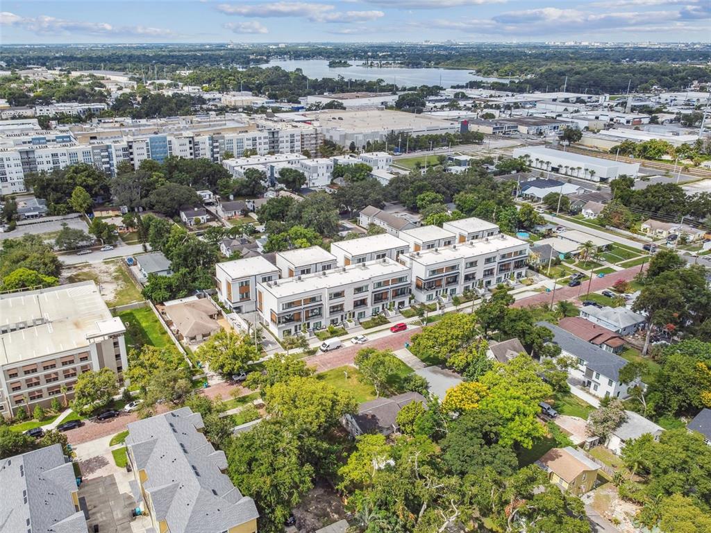 31 West Harding Street Orlando, FL 32806 - Photo 30 of 41 an aerial view of residential houses with outdoor space