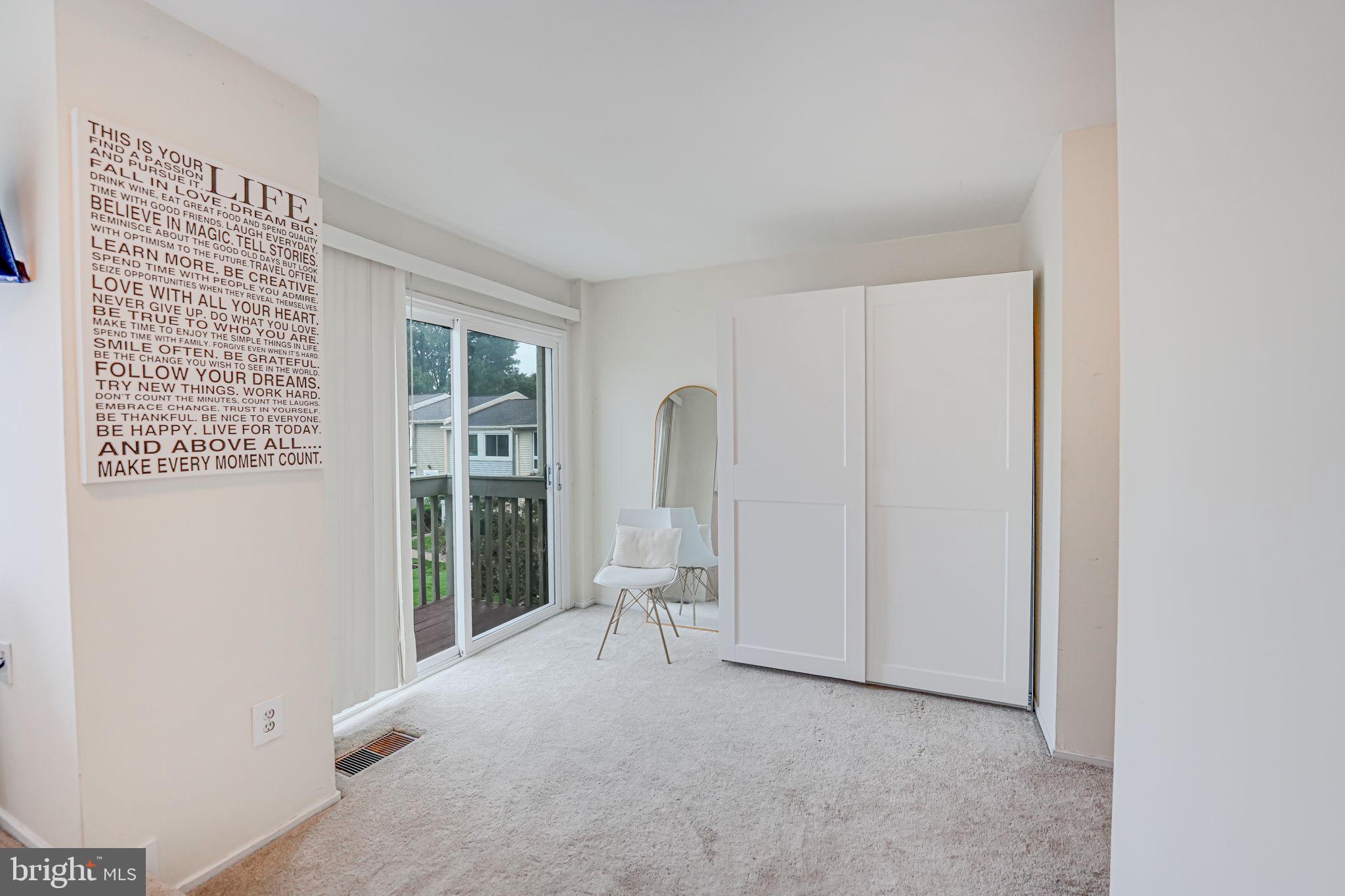 7910 Spring Forest Court Springfield, VA 22152 - Photo 22 of 33 sitting room with balcony access
