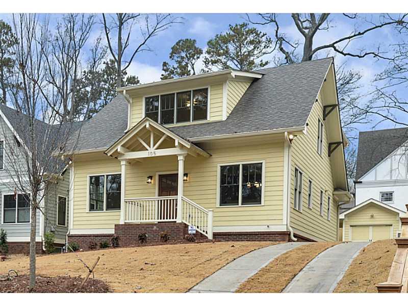 Exterior Front. New Construction Craftsman Cottage-Style