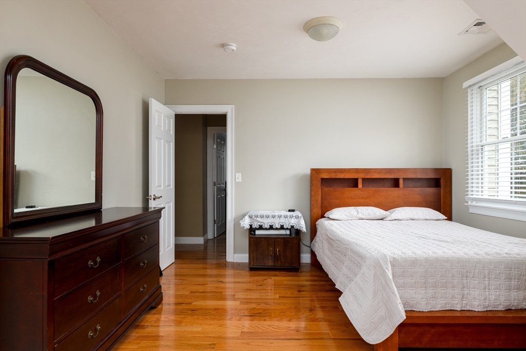 40 Rustic Drive Worcester, MA 01609 - Photo 21 of 37 a bedroom with a bed and a mirror on dresser
