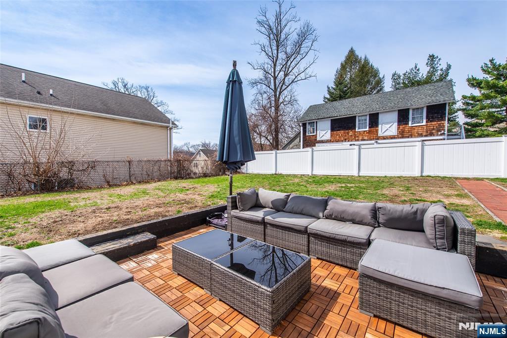 405 Washington Street Boonton, NJ 07005 - Photo 19 of 24 a view of a yard with a patio