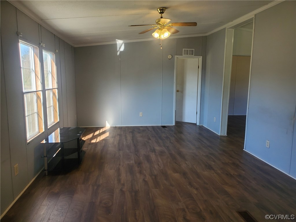 2675 Scuffletown Road Rice, VA 23966 - Photo 6 of 29 wooden floor in an empty room with a window