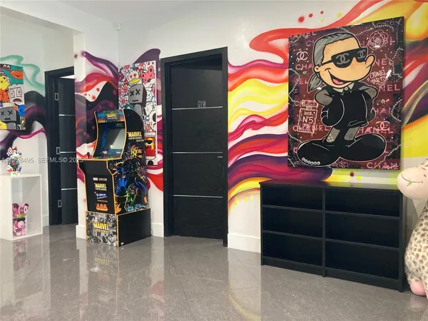 a view of water heater room